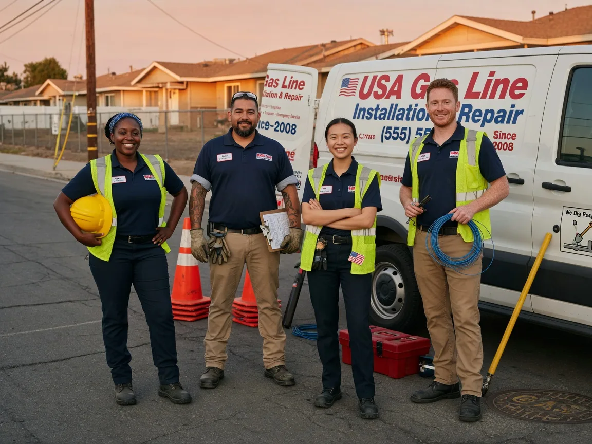 Gas Line Installation company in Birchdale, MN
